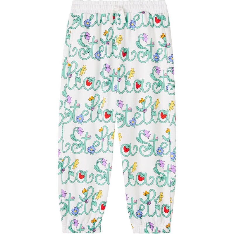 Stella McCartney Kids Printed cotton sweatpants