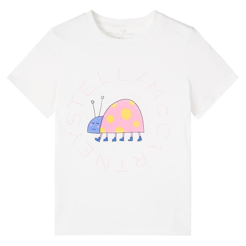 Stella McCartney Kids Printed cotton jersey T-shirt
