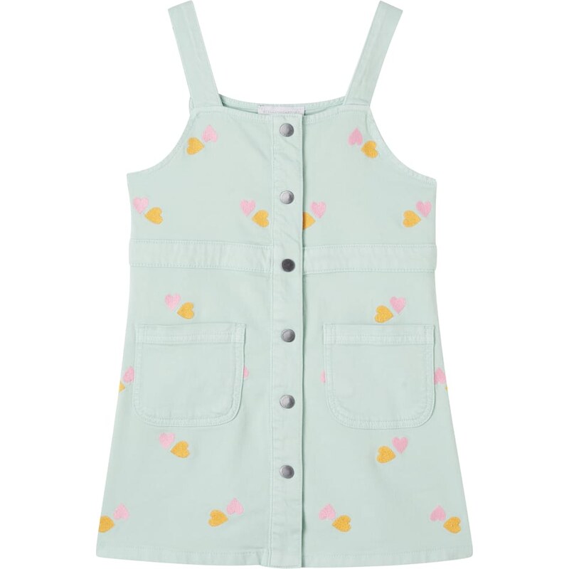 Stella McCartney Kids Embroidered denim dress