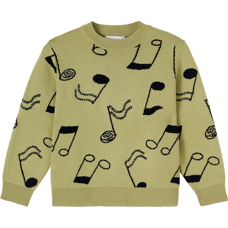 Stella McCartney Kids Printed cotton sweater