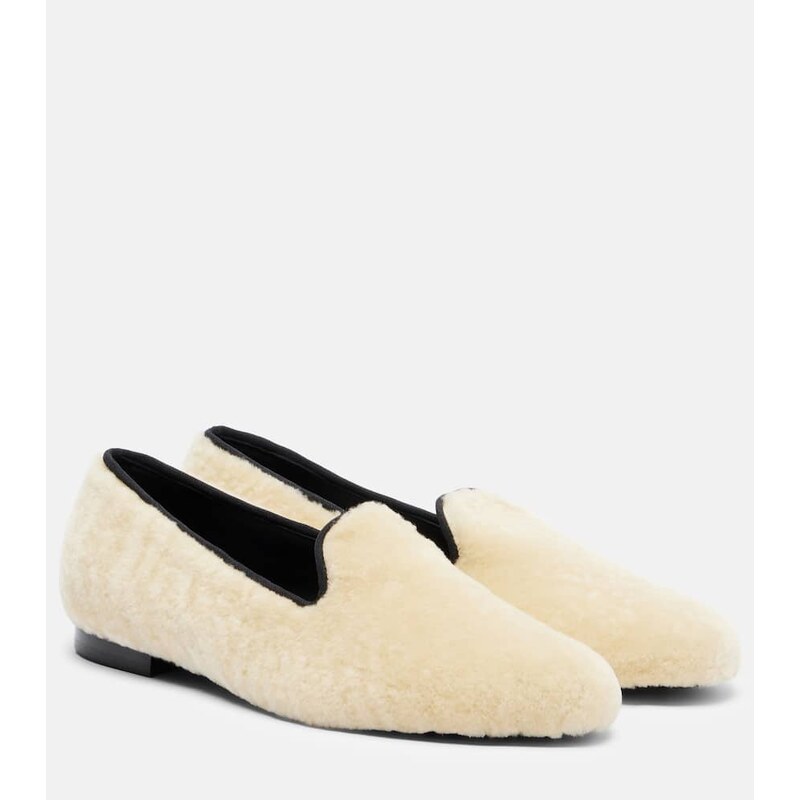 Toteme Shearling loafers