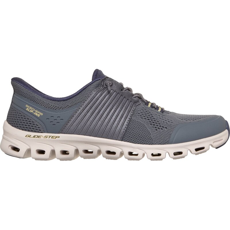 Skechers Ženy Slip-ins: Glide-Step - Stargaze Shoes v Temné Šedá