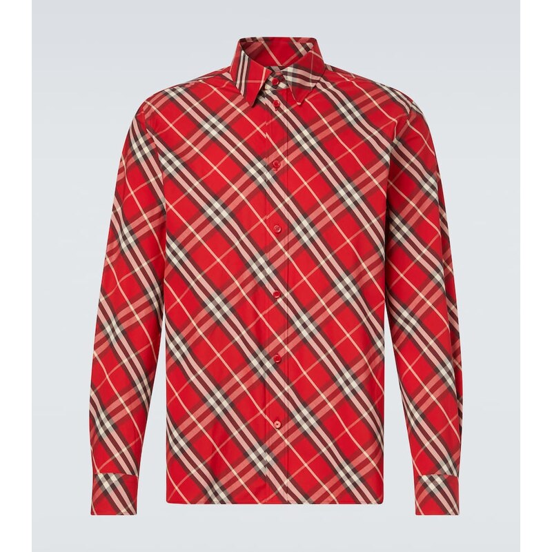 Burberry Checked cotton shirt