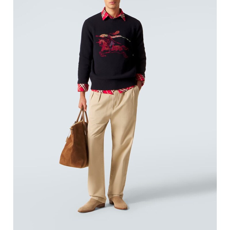 Burberry EKD wool and cashmere sweater