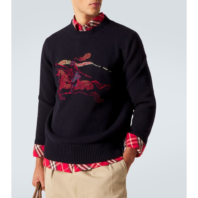 Burberry EKD wool and cashmere sweater