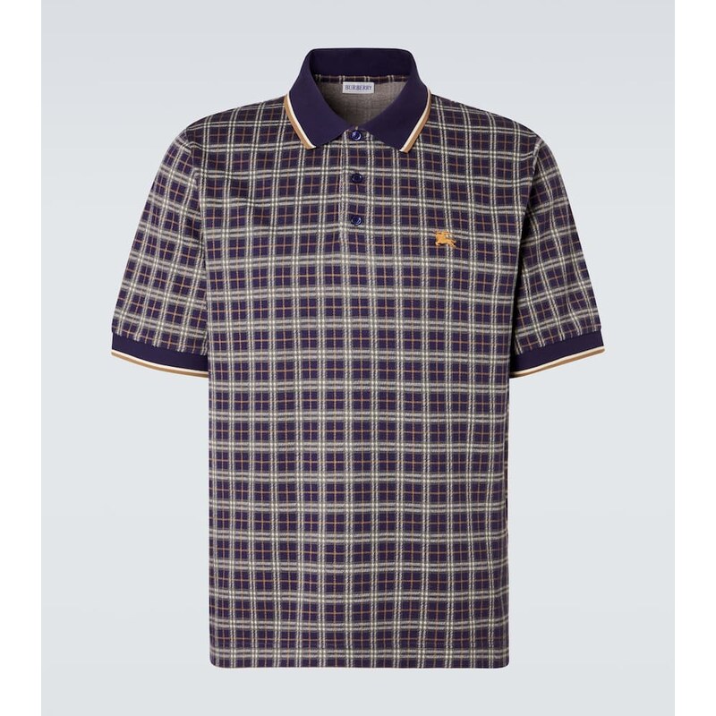 Burberry Checked polo shirt