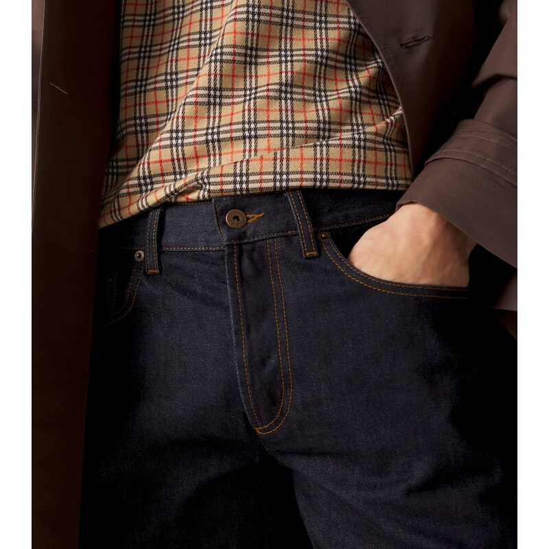 Burberry Mid-rise straight-leg jeans