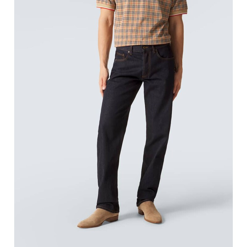 Burberry Mid-rise straight-leg jeans