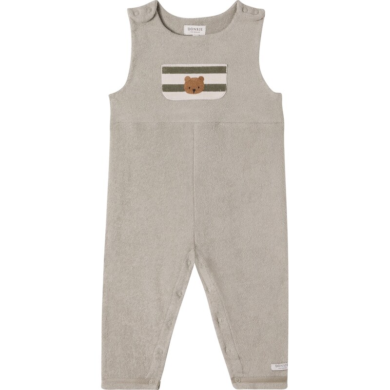 Donsje Baby Twijsie embroidered cotton overalls