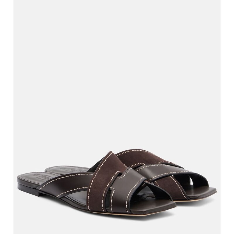 Tods Leather slides