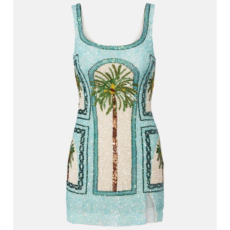 Là Fuori Palm Jumeirah embellished minidress