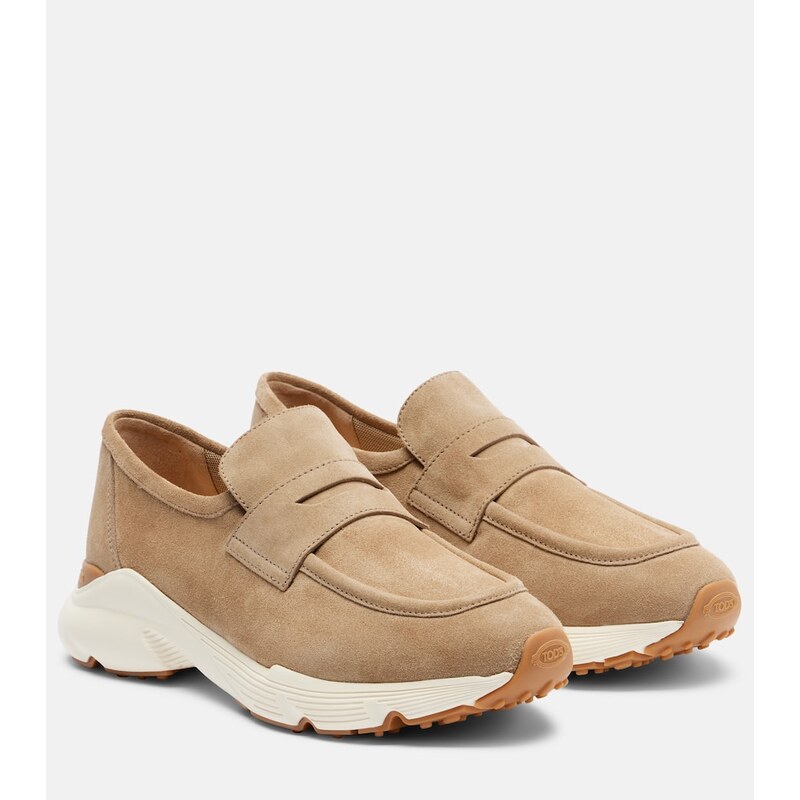 Tods Suede slip-on shoes