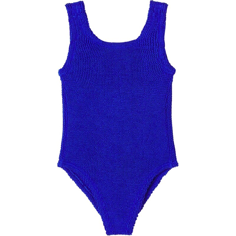 Hunza G Kids Alva bow-detail swimsuit