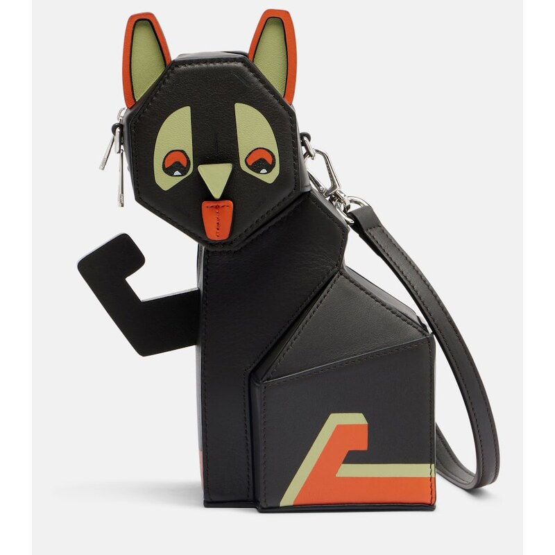 Loewe x Louis Wain leather clutch