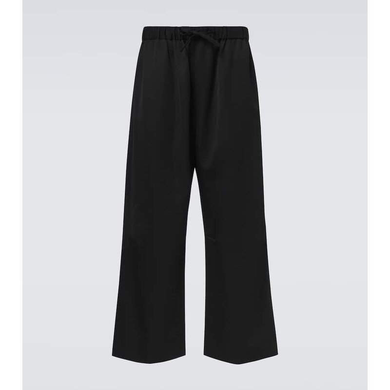 Simone Rocha CrÃªpe satin wide-leg pants