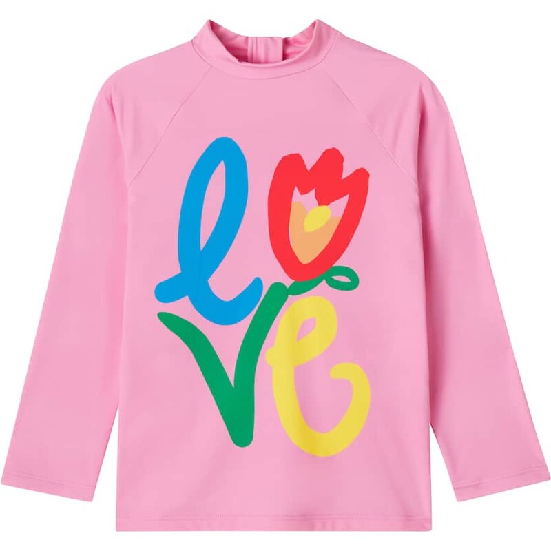 Stella McCartney Kids Printed rashguard top