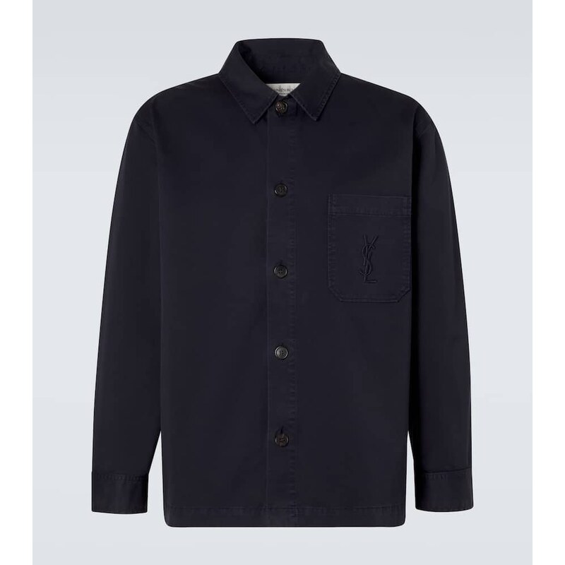 Saint Laurent Cassandre cotton shirt