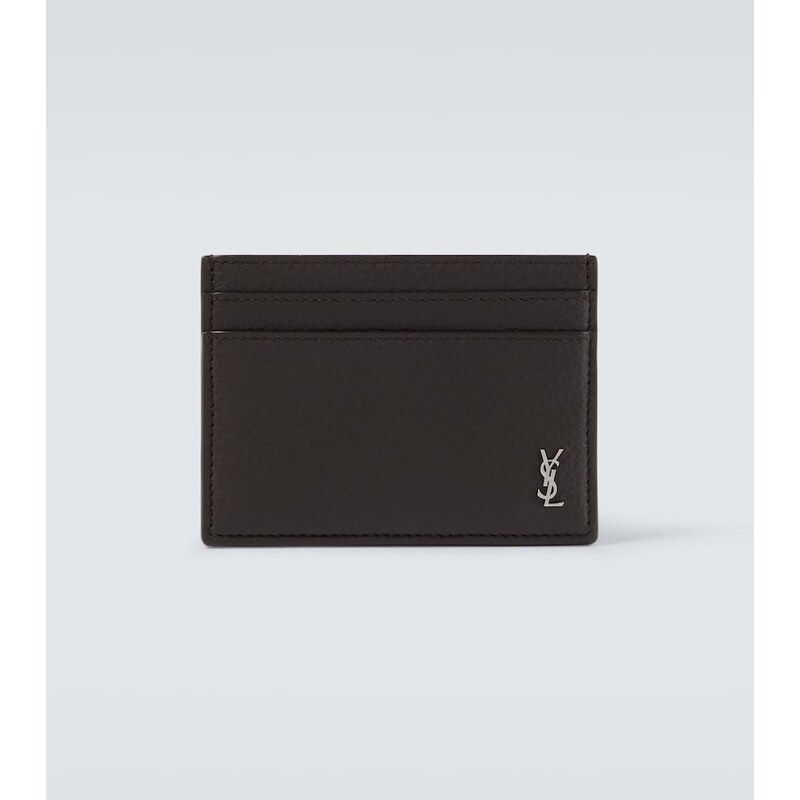 Saint Laurent Cassandre leather card holder