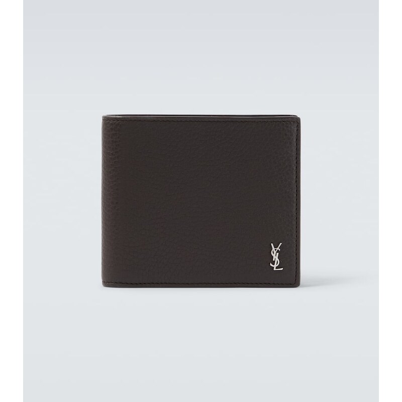 Saint Laurent Tiny Cassandre East/West leather wallet