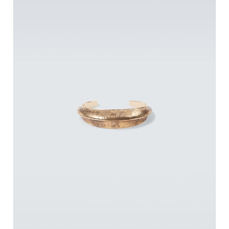 Saint Laurent Ridge cuff bracelet