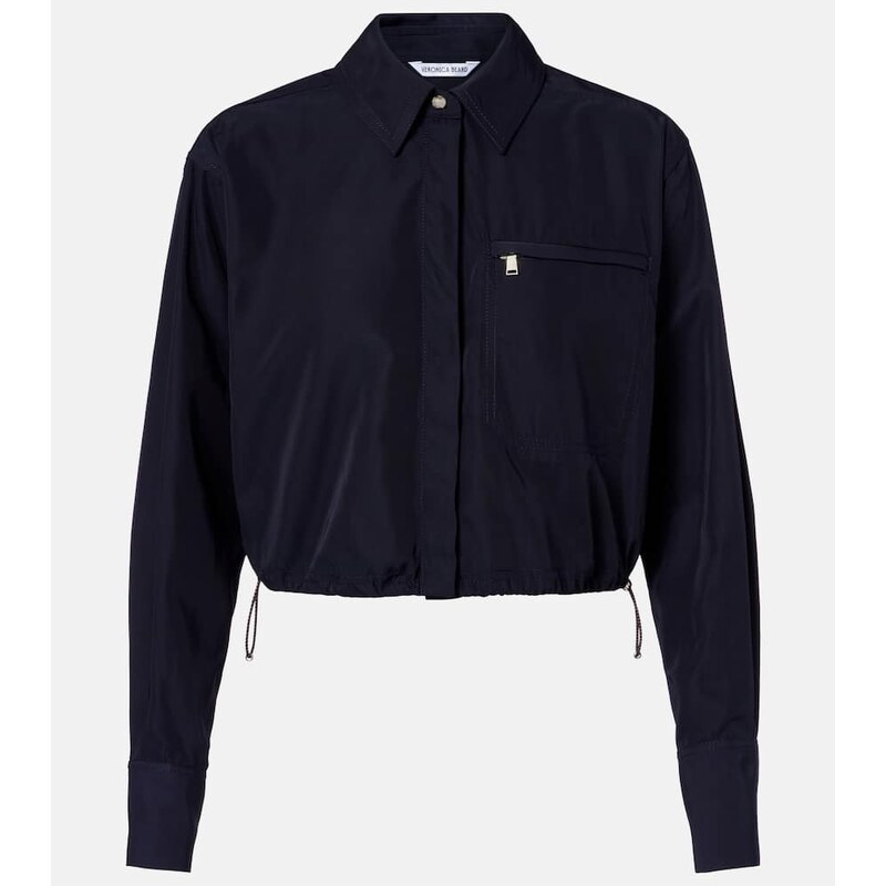 Veronica Beard Wilfred technical taffeta shirt