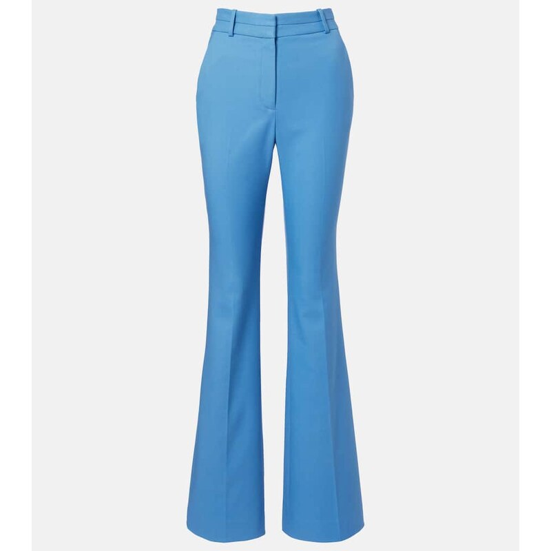 Veronica Beard Melvin twill flared pants