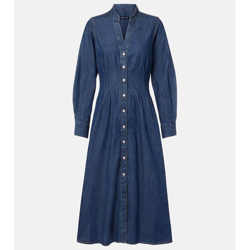 Veronica Beard Arcadia denim shirt dress