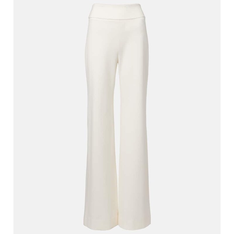 Veronica Beard Kalinda high-rise wide-leg pants
