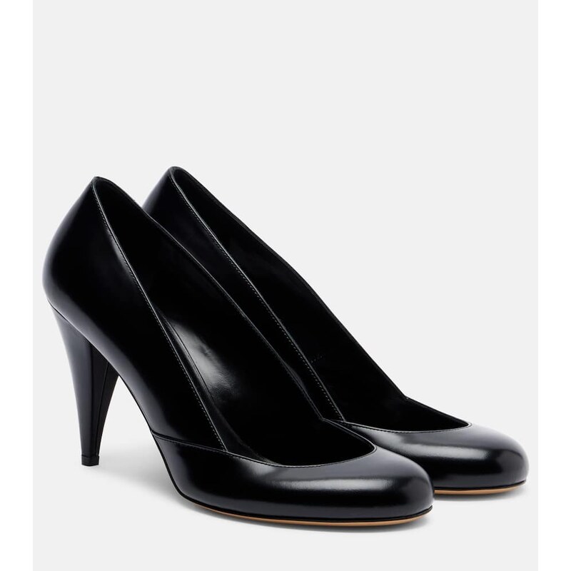 Le Monde Béryl x Kim Sion Sable 95 leather pumps