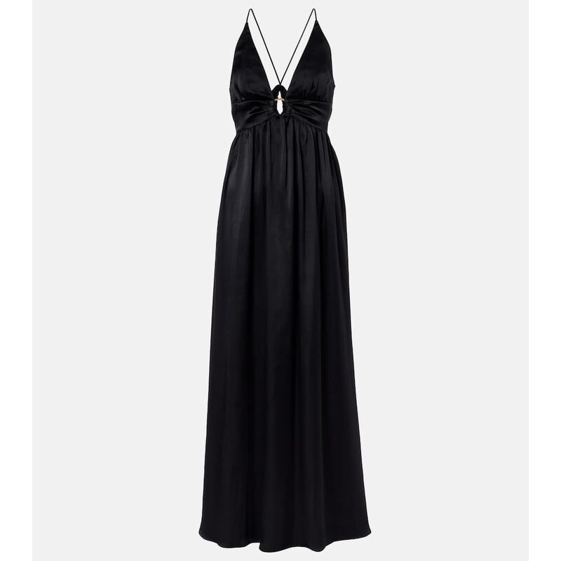 Heidi Klein Meteora silk satin maxi dress