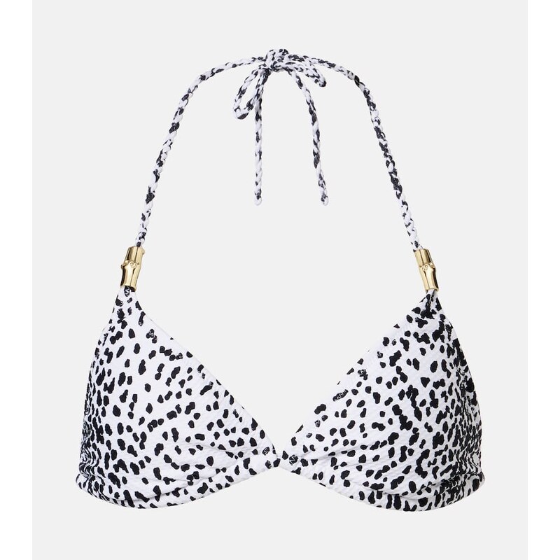 Heidi Klein Icaria printed bikini top