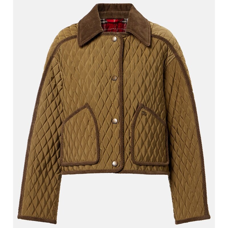 Burberry Floriston quilted jacket