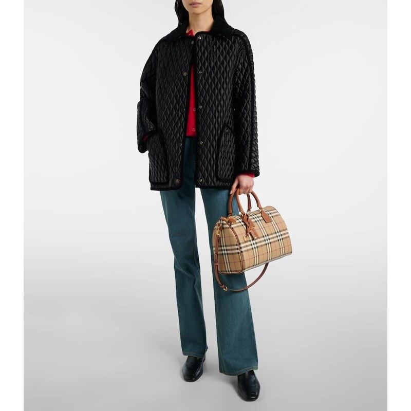 Burberry Burberry Check flared jeans