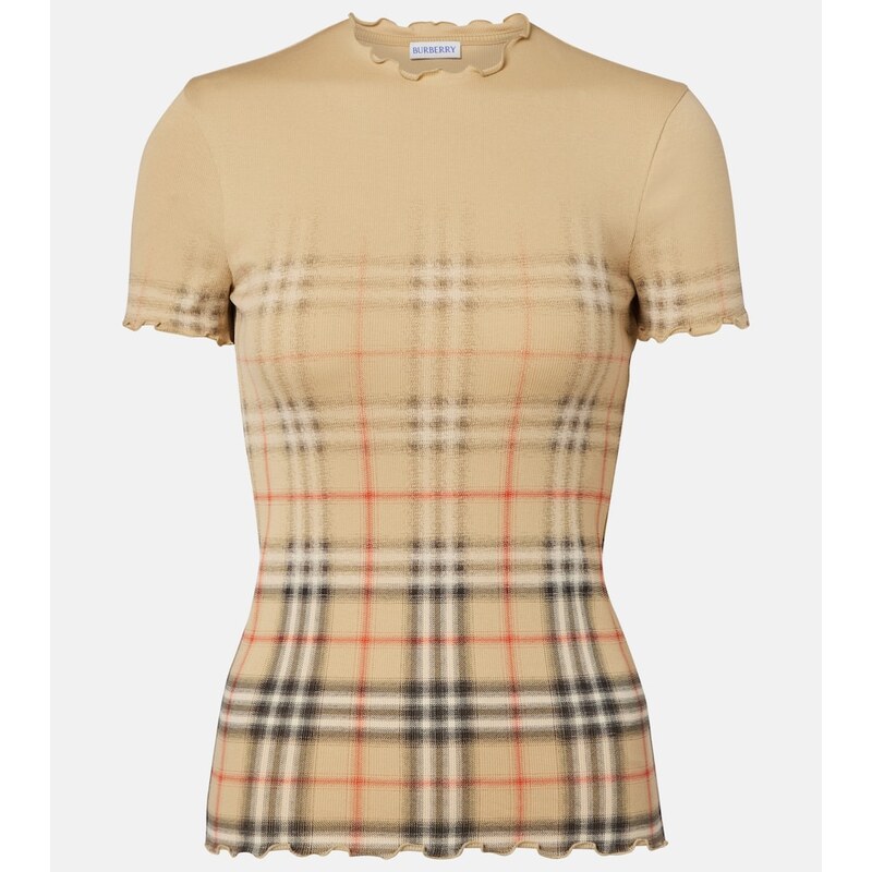 Burberry Burberry Check cotton top