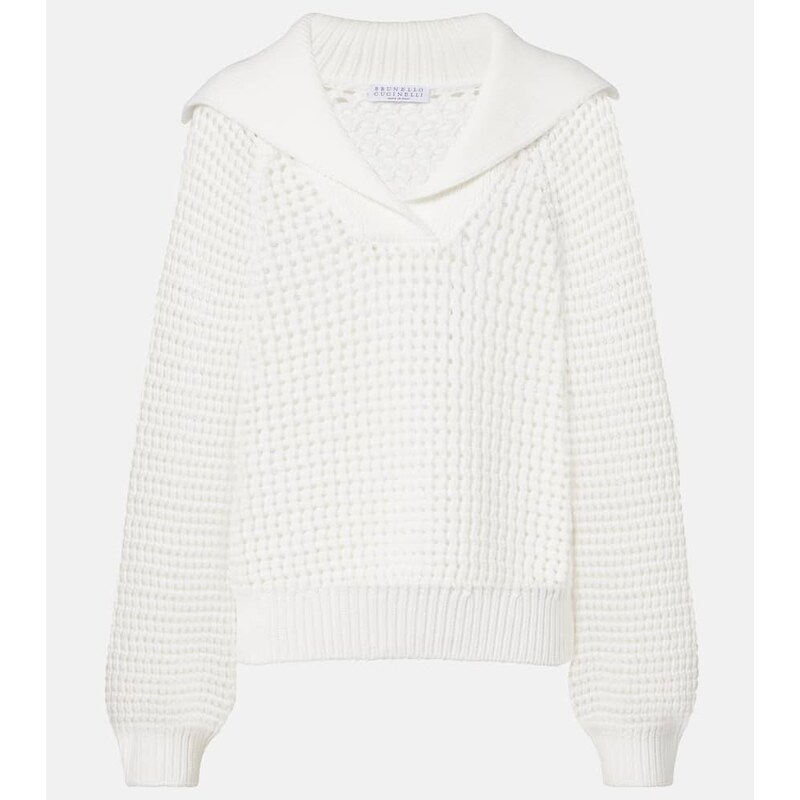 Brunello Cucinelli Cotton-blend sweater