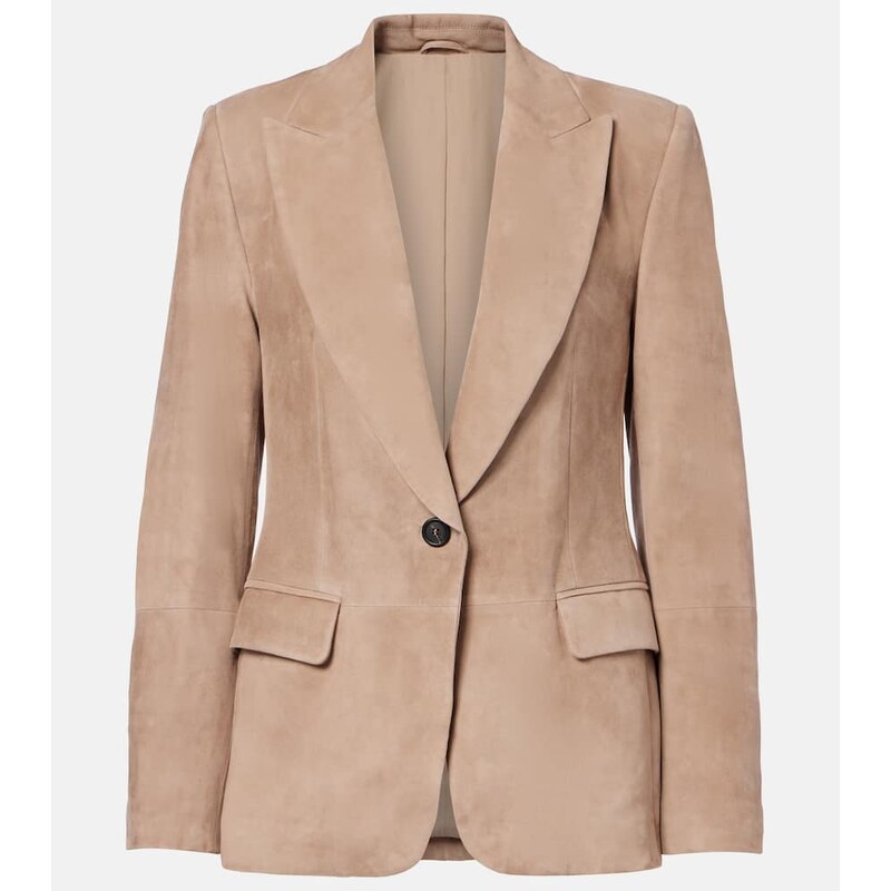 Brunello Cucinelli Suede blazer