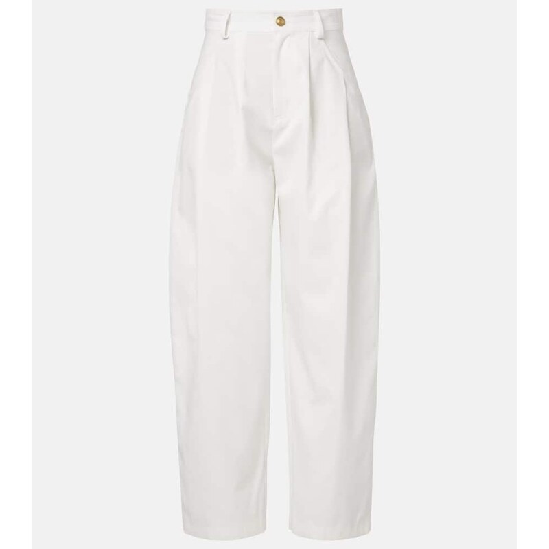 Brunello Cucinelli Cotton wide-leg pants
