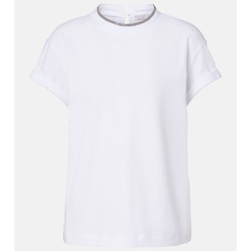 Brunello Cucinelli Cotton-blend T-shirt