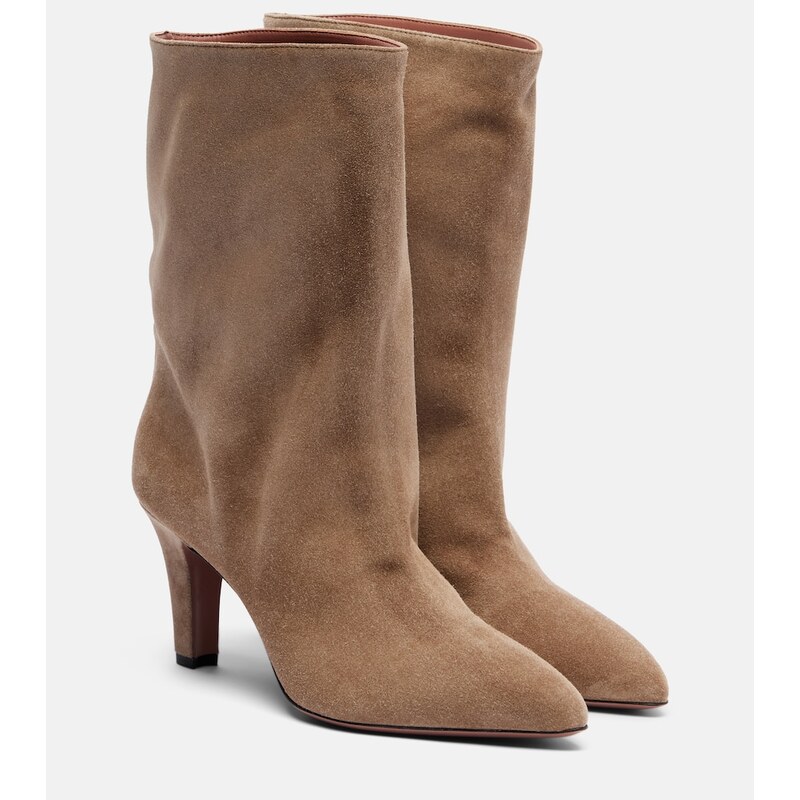 Paris Texas Elsa 75 suede ankle boots