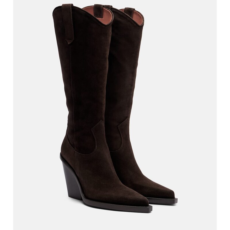 Paris Texas Vegas 100 suede cowboy boots