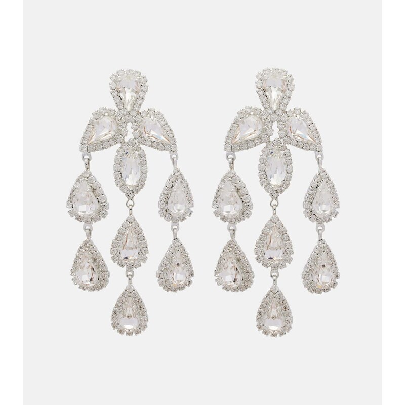 Magda Butrym Crystal-embellished drop earrings