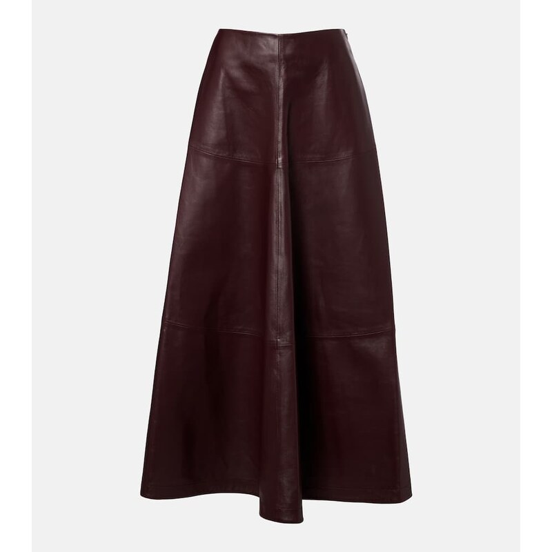 Altuzarra Varda leather maxi skirt