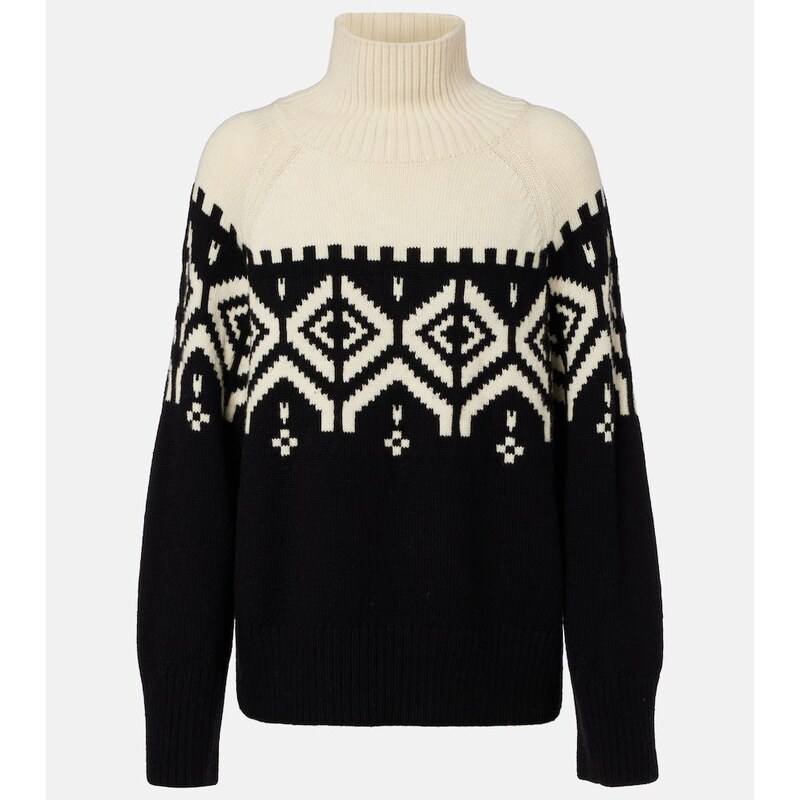 Altuzarra Hamilton Fair Isle wool turtleneck sweater