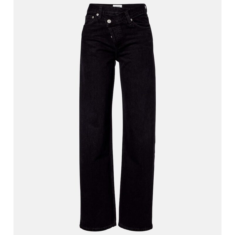 Agolde Arc Criss Cross barrel-leg jeans