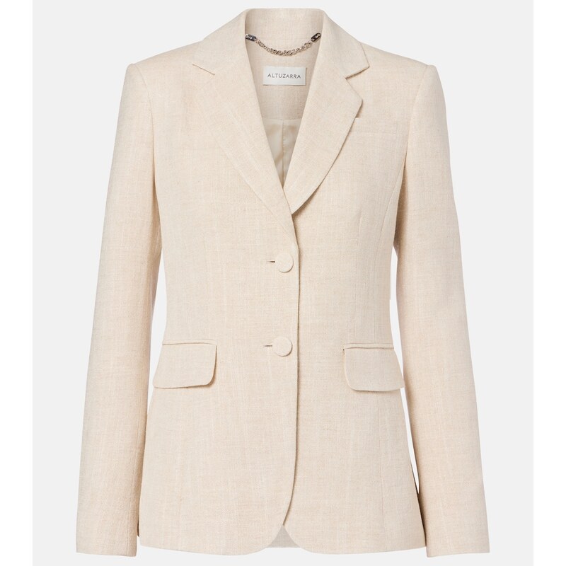 Altuzarra Fenice linen-blend blazer