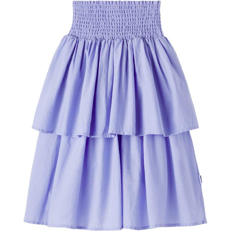 Molo Brenna tiered cotton skirt