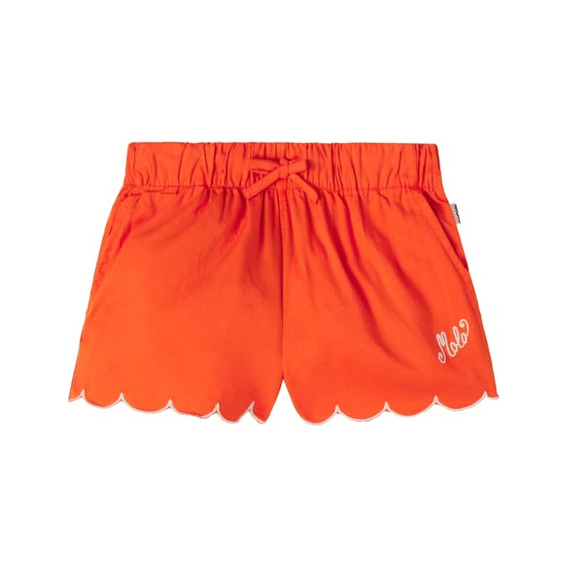Molo Addie scalloped cotton shorts