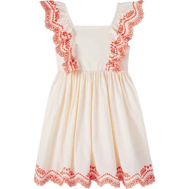 Molo Clementine ruched cotton dress