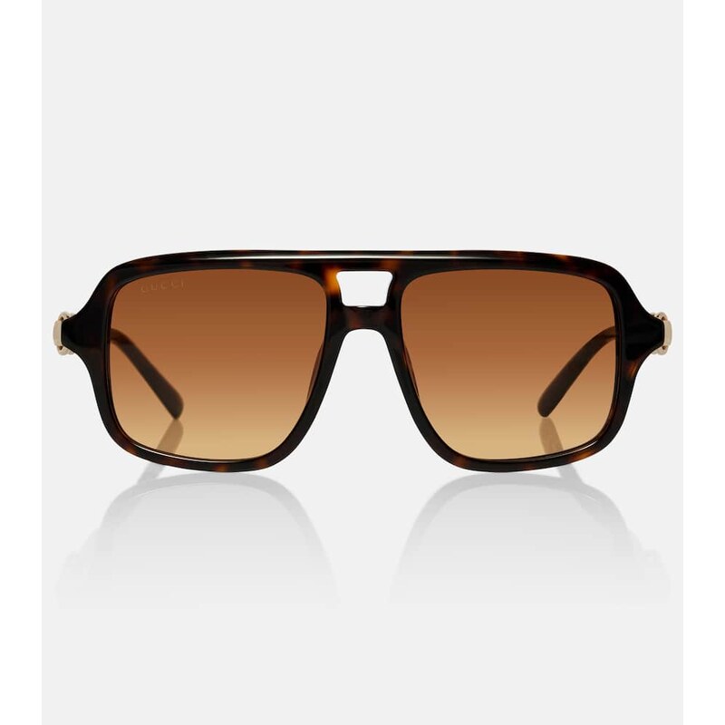 Gucci Horsebit aviator sunglasses