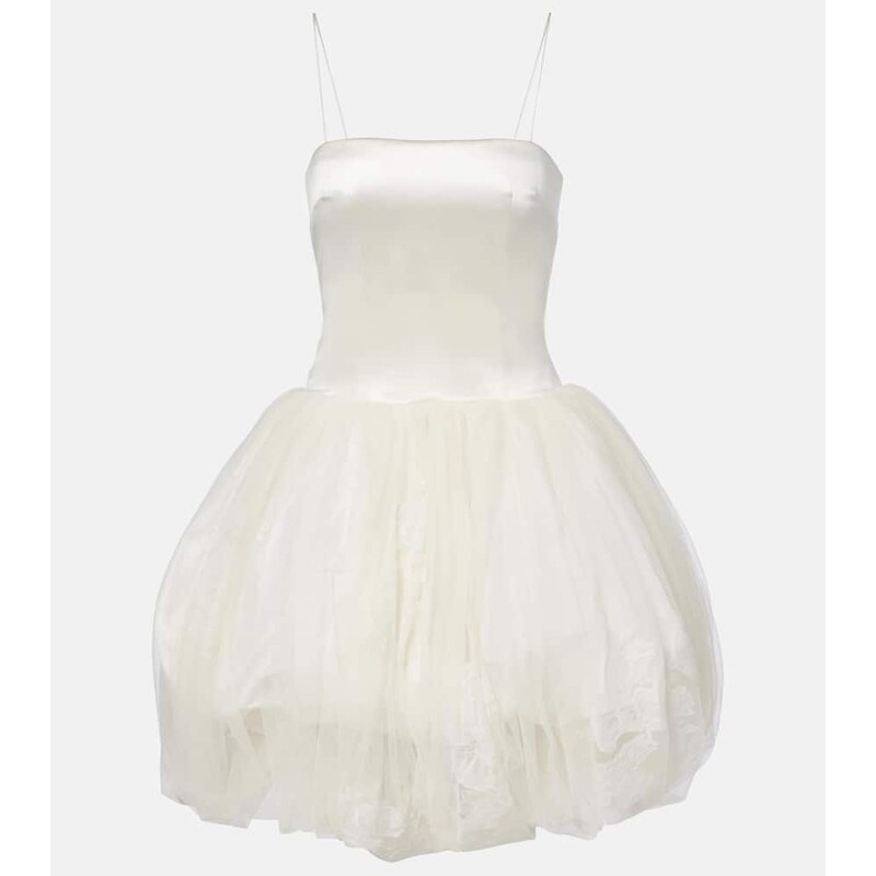 Danielle Frankel Bridal Sadie wool and silk corset dress